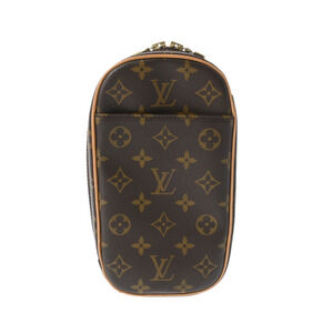 Louis Vuitton Monogram Canvas Pochette Ganju Brown Body Bag